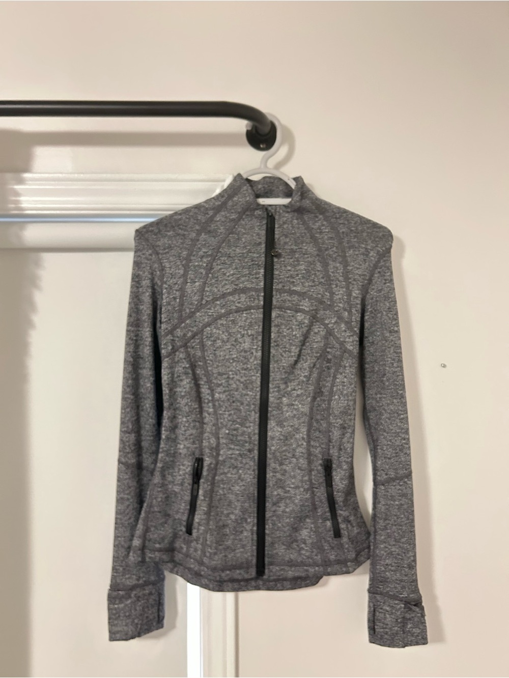 Lululemon Women's Gray Full-Zip Performance Jacket